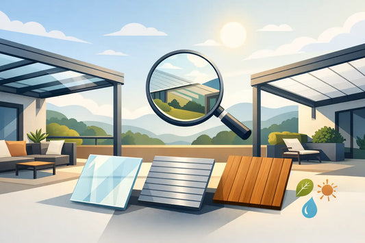 Terrassendach Material Trends 2026 im Check