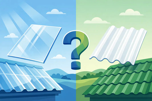 Acrylglas oder PVC Lichtplatten?