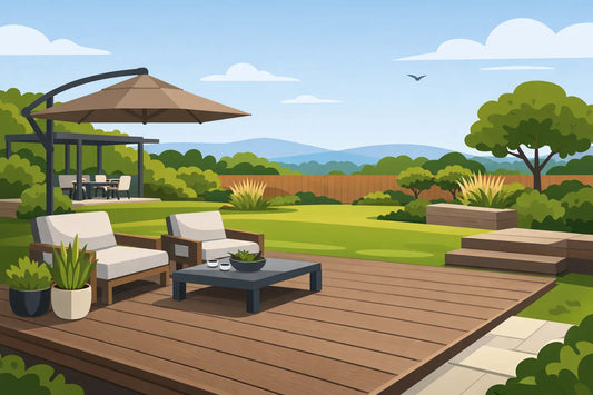 WPC-Terrassendielen Kaufberatung Privatgarten