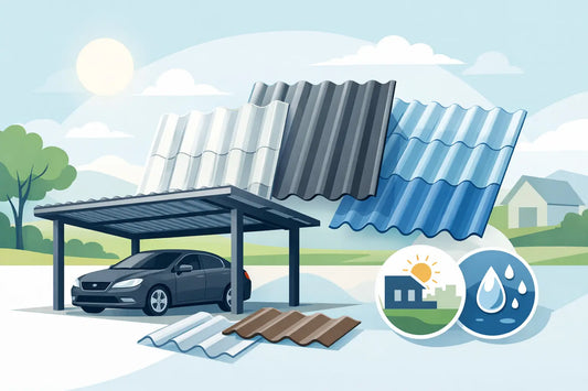 Wellplatten für Carport richtig auswählen