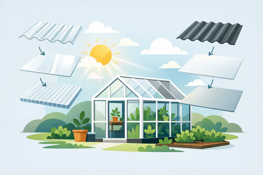 Lichtplatten für Gewächshaus richtig wählen