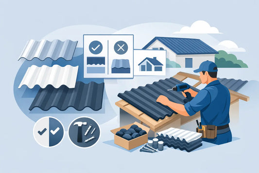 Wellplatten Komplettset Dach richtig wählen