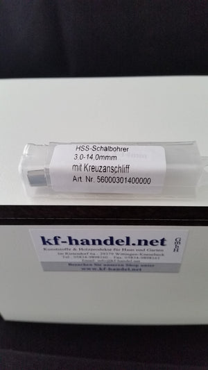 kf-handel.net GmbH-Kegelbohrer 3-14mm HSS-Schälbohrer - Stahl -Werkzeug-Stegplatten-Guenstig.de