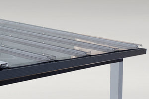 Sunnylux-SUNNYLUX® EZ-Glaze Trapezplatten klar 3mm Polycarbonat-3,0mm Polycarbonat-Stegplatten-Guenstig.de