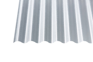 kf-handel.net GmbH-3mm ACRYLGLAS-Wellplatten 76/18 SINUS - KLAR - C-Struktur-3mm Acrylglas KLAR-Stegplatten-Guenstig.de