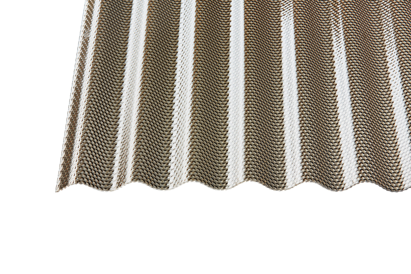 2,6mm Polycarbonat-Wellplatten 76/18 SINUS - BRONCE WABE AKTION