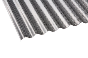 Gutta Plastics-2,6mm Polycarbonat-Wellplatten 76/18 SINUS - GRAPHIT WABE AKTION-2,6mm Polycarbonat-Stegplatten-Guenstig.de