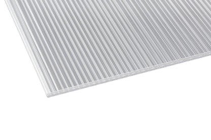 16mm X-Struktur Hohlkammerplatten - KLAR Fachwerkplatte X-Wall