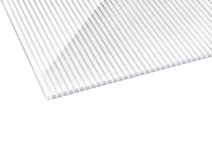 16mm Hohlkammerplatten klar/weiss Polycarbonat Typ gestreift 16 longlife