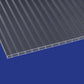 kf-handel.net GmbH-16mm Stegplatten Komplettset Polycarbonat Breitkammer graphit - Alu-Alu-Profil-Stegplatten Komplettset PC graphit/anthrazit-Stegplatten-Guenstig.de