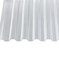 1,4mm Polycarbonat - Lichtplatten Trapez 76/18 klar gerillt Spundwand