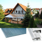 kf-handel.net GmbH-16mm Stegplatten Komplettset Polycarbonat X-Struktur graphit - Alu-Gummi-Profil-Stegplatten Komplettset PC graphit/anthrazit-Stegplatten-Guenstig.de