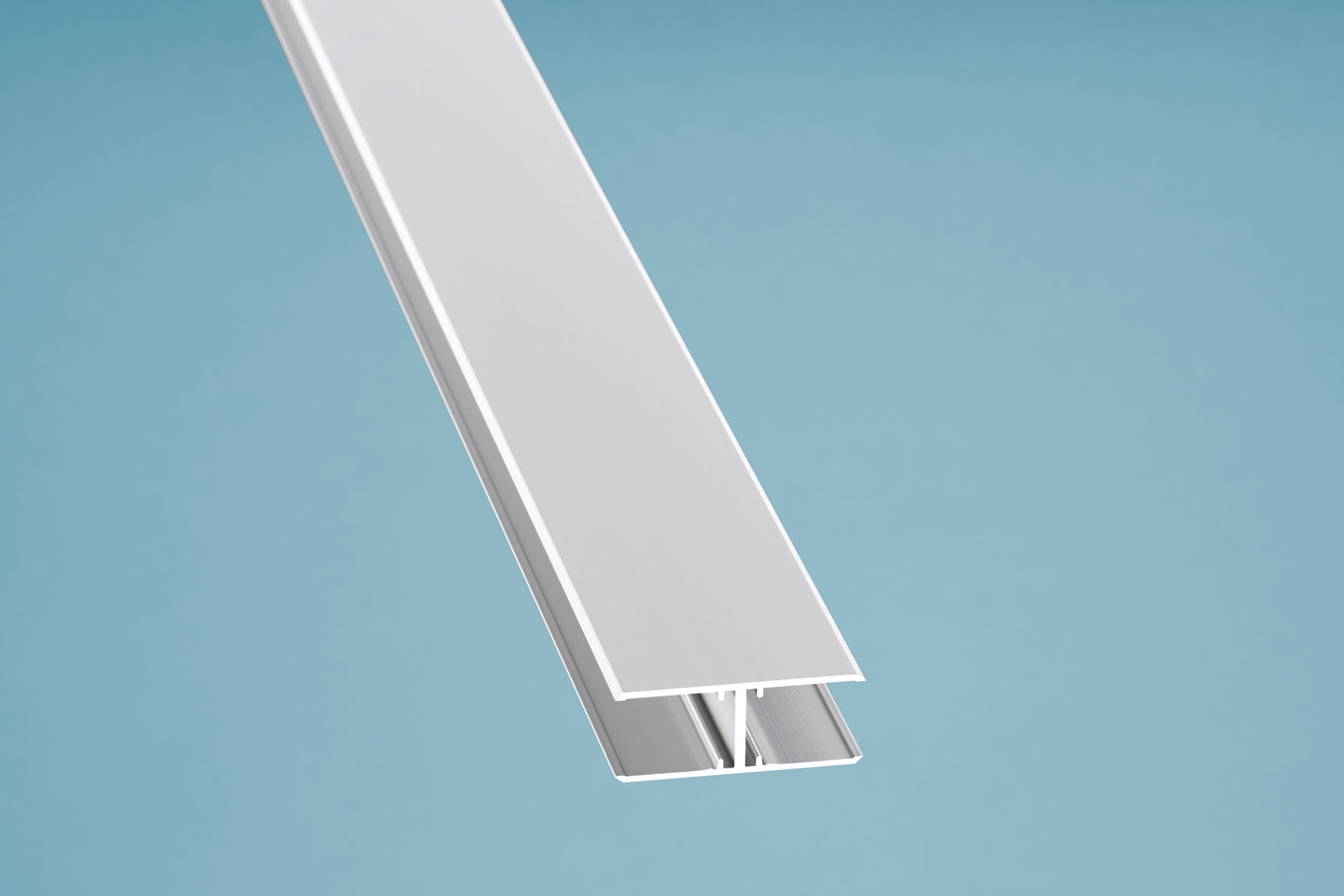 Alu-H-Profil - für 16mm Paneele - silber eloxiert