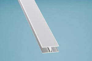 Alu-H-Profil - für 16mm Paneele - silber eloxiert