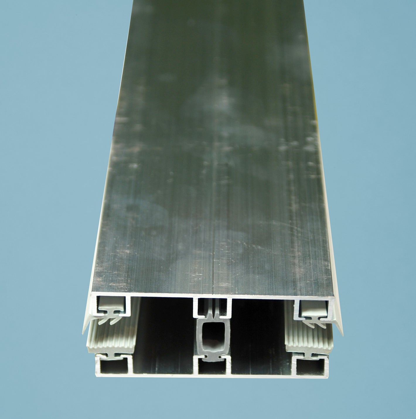 ALU-Glasprofilsystem MITTE A6 für 10mm Glas - Breite 80mm