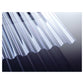 PVC - Lichtplatte Trapez 70/18 - farblos - klar - ca. 1,2mm