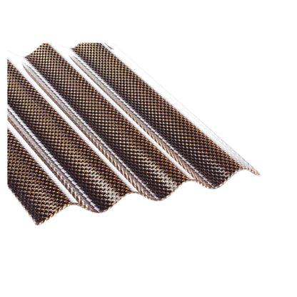 2,8mm Polycarbonat-Wellplatten 76/18 SINUS - bronce  WABE