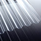 1,5mm Polycarbonat - Lichtplatten klar Spundwand Trapez 76/18