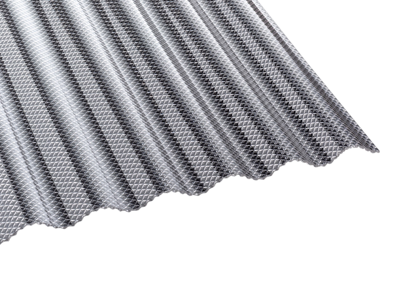 3mm ACRYLGLAS-Wellplatten 76/18 SINUS - KLAR  WABE