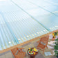 kf-handel.net GmbH-3mm Acrylglas Wellplatten Struktur WABE Komplettset inkl. Zubehör Auswahl Farbe/Länge-Set Wellplatten Acrylglas-Stegplatten-Guenstig.de