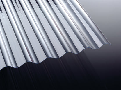 kf-handel.net GmbH-3mm Acrylglas Wellplatten Struktur GLATT Komplettset inkl. Zubehör Auswahl Farbe/Länge-Set Wellplatten Acrylglas-Stegplatten-Guenstig.de