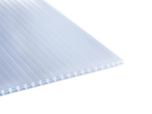 16mm Stegdreifachplatten - opal-weiß - Polycarbonat Typ 16/20 Roofstar longlife