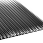 kf-handel.net GmbH-16mm Stegplatten Komplettset Polycarbonat 3-fach graphit - Alu-Alu-Profil-Stegplatten Komplettset PC graphit/anthrazit-Stegplatten-Guenstig.de