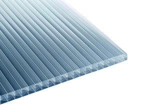 25mm Hohlkammerplatten - opal-weiß - HEATBLOC X-Struktur