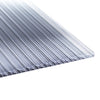 kf-handel.net GmbH-16mm Fachwerkplatte X-Struktur KLAR Polycarbonat AKTIONSWARE-16mm Stegplatte Polycarbonat KLAR-Stegplatten-Guenstig.de