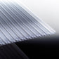 16mm Fachwerkplatte X-Struktur KLAR Polycarbonat AKTIONSWARE