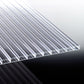 HIGHLUX® Stegplatten 16mm klar - Acrylglas schlagzäh - Typ 16/32 - UV-Schutz
