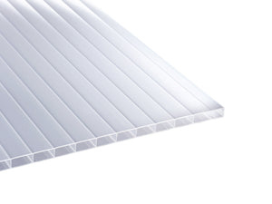 HIGHLUX® Stegplatten 16mm opal-weiß - Acrylglas schlagzäh - Typ 16/32 - UV-Schutz