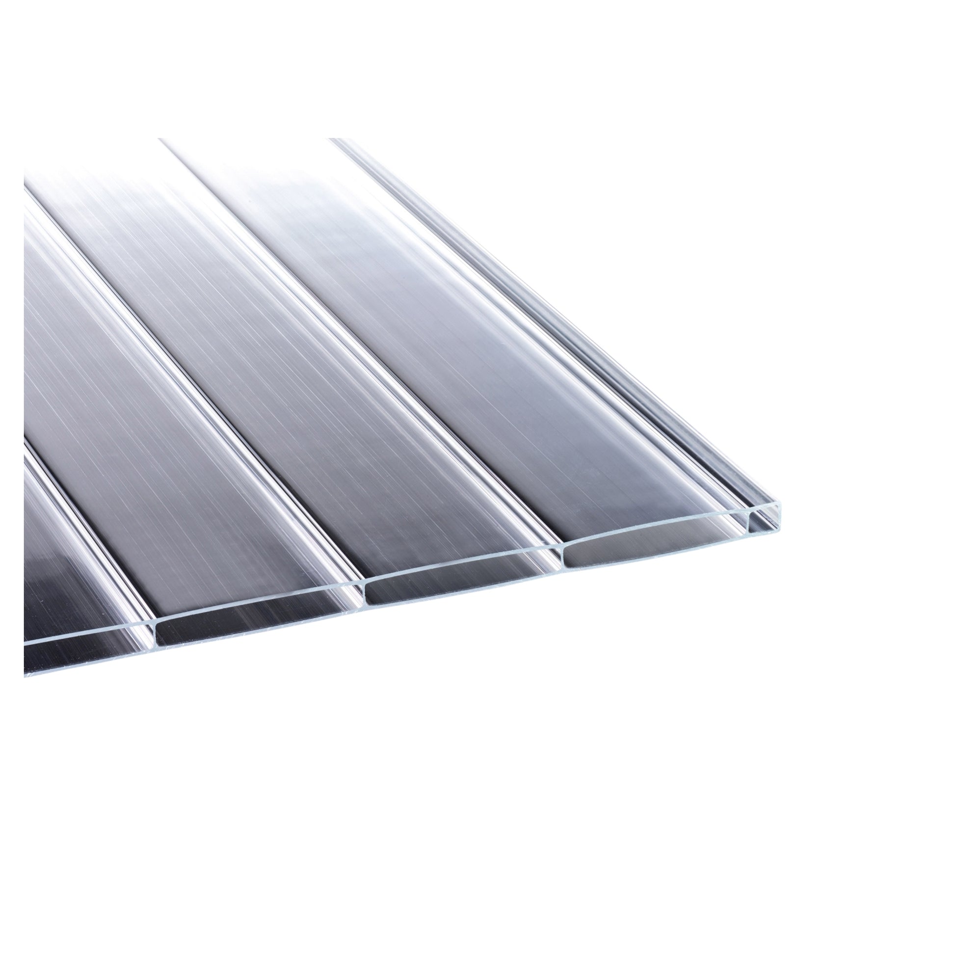 HIGHLUX®-16mm Stegdoppelplatten SDP16 VERTICA 16/96mm klar Acrylglas Highlux®-16mm Stegplatte Acrylglas KLAR-Stegplatten-Guenstig.de