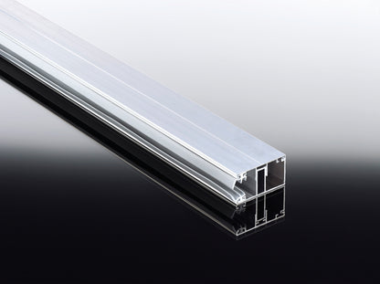 ALU-Komplettsystem 60mm Randprofil preßblank für 16mm Platten