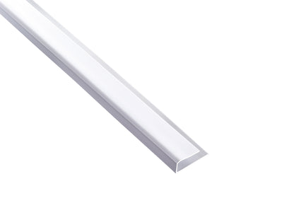 Tetzner-Jentzsch-U-Abschlußprofil Farbe: WEISS Länge: 3000 mm für TJ100-Profile PVC-Paneele-Stegplatten-Guenstig.de