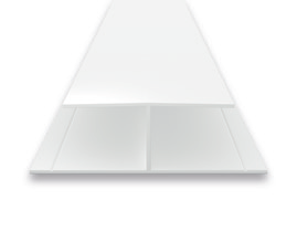 H-Profil Farbe: GRAU Länge: 3000 mm für VP200/250