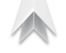 Eckprofil Farbe: GRAU Länge: 3000 mm für VP200/250