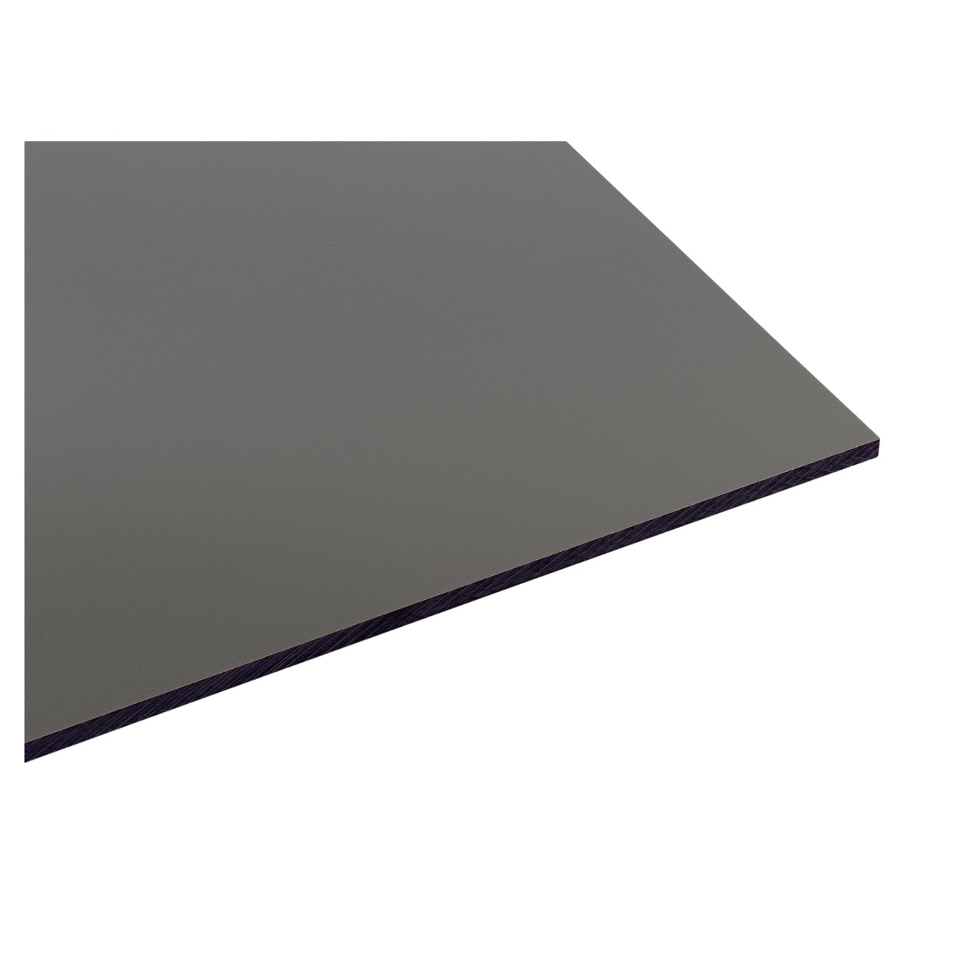 6mm TeJePlan-Schichtstoffplatte HPL grau