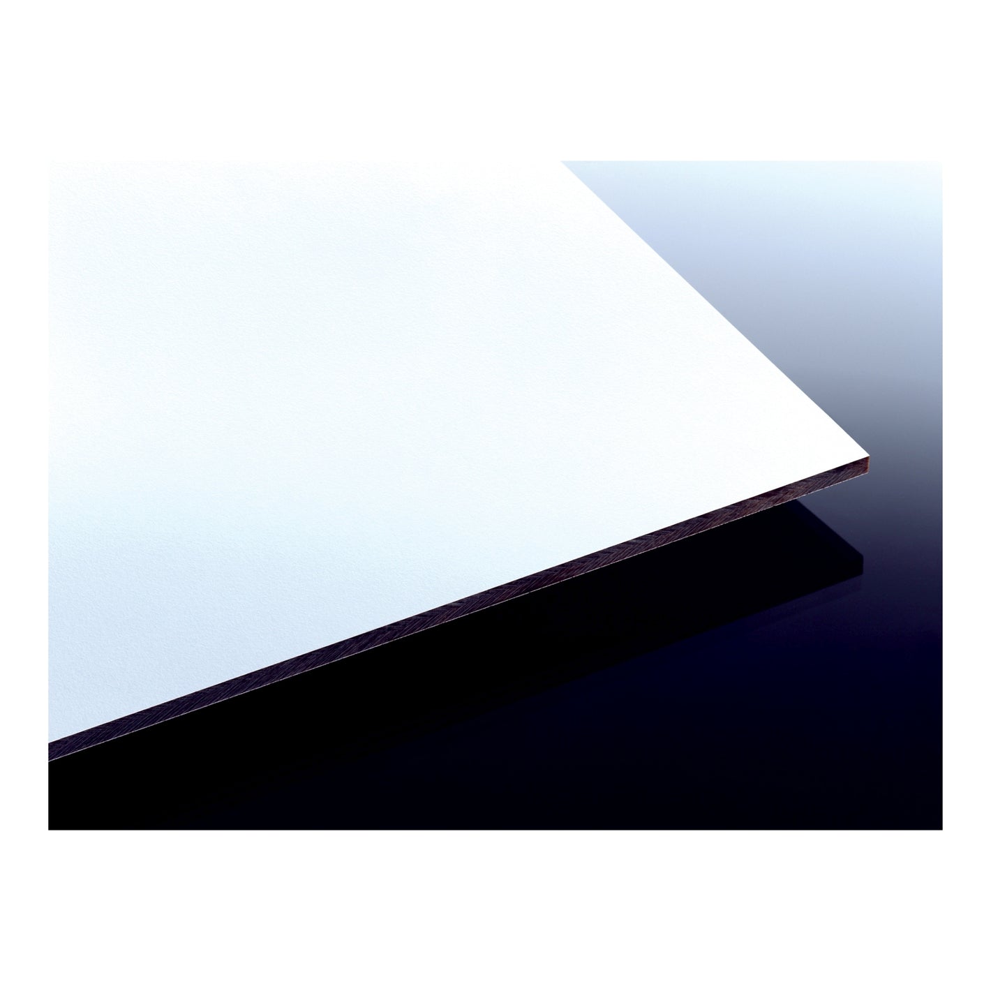 6mm TeJePlan-Schichtstoffplatte HPL weiß