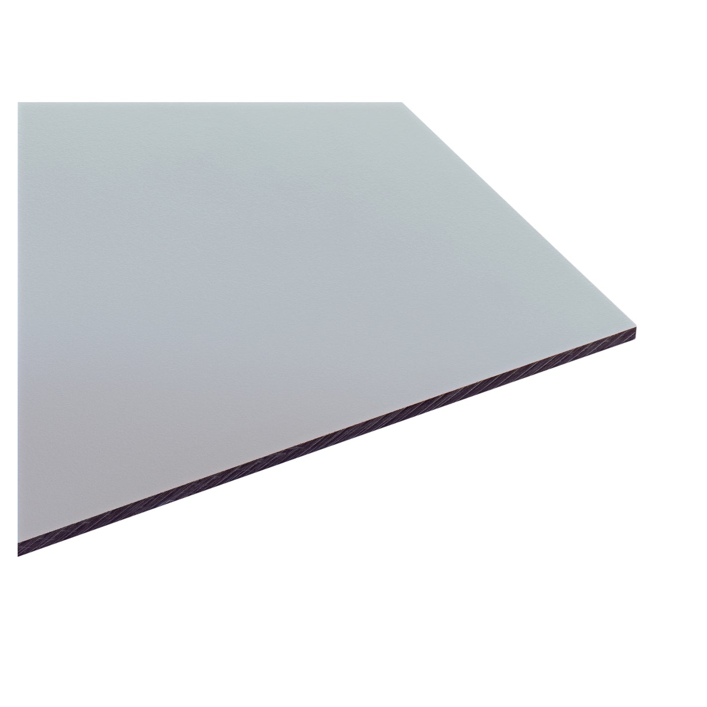 6mm TeJePlan-Schichtstoffplatte HPL hellgrau