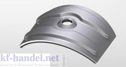 ALU Kalotten für Sinusprofil 76/18 (100 Stück) Typ R24/40 - 45mm lang Reisser