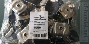 kf-handel.net GmbH-ALU Kalotten für Trapezprofil 70/18 (100 Stück) Typ W40/26 - 45mm lang Reisser-Zubehör Trapez-Stegplatten-Guenstig.de