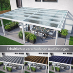 kf-handel.net GmbH-2,8mm Polycarbonat Wellplatten Struktur WABE Komplettset inkl. Zubehör Auswahl Farbe/Länge-Set Wellplatten Polycarbonat-Stegplatten-Guenstig.de