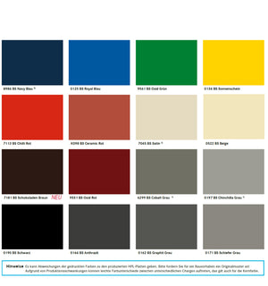 8mm HPL-Baukompaktplatten Intensiv-Dekore KRONOART®