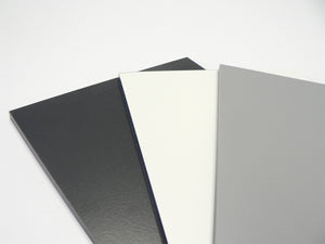 6mm HPL-Baukompaktplatten anthrazit UNIPLAN