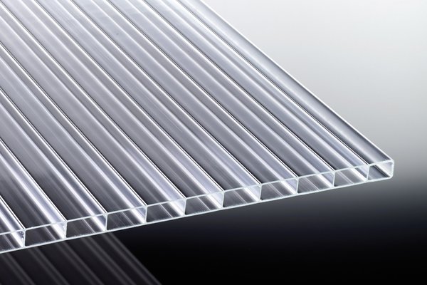 16mm Acrylglas Stegplatten klar mit Alu-Komplettsystem diverse Breiten und Längen
