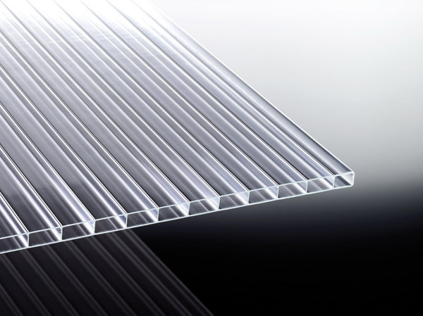 Breite 5,09 m - Komplettset Acrylglas-Stegplatten klar Typ 16/32 - Länge 2 bis 7 Meter inkl. Zubehör