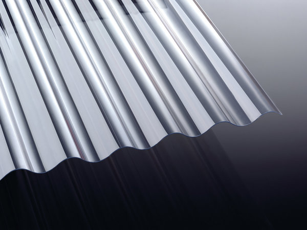 3mm Acrylglas Wellplatten Struktur GLATT Komplettset inkl. Zubehör Auswahl Farbe/Länge