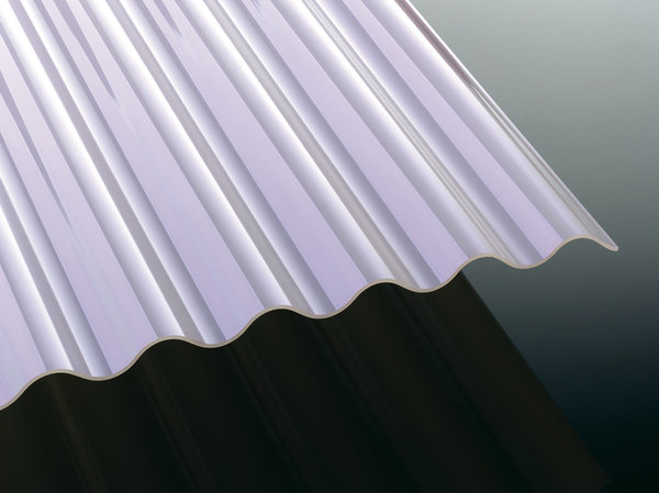 3mm Acrylglas Wellplatten Struktur GLATT Komplettset inkl. Zubehör Auswahl Farbe/Länge