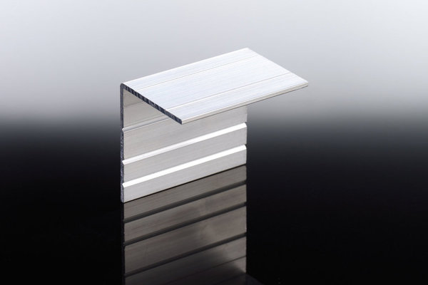 16mm Stegplatten Komplettset Polycarbonat X-Struktur klar - Alu-Alu-Profil